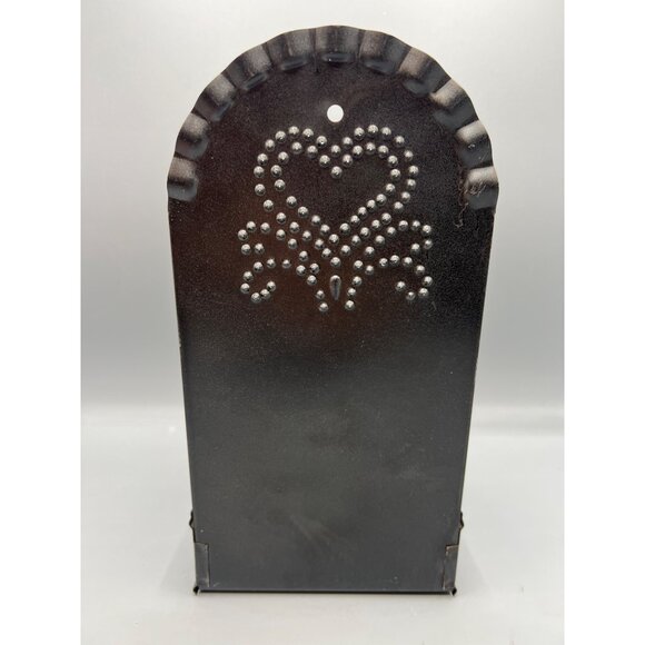 3 Metal Midwest Country Decor Tin Punch Candle Holder Galvanize Pitcher Windmill - Picture 11 of 16